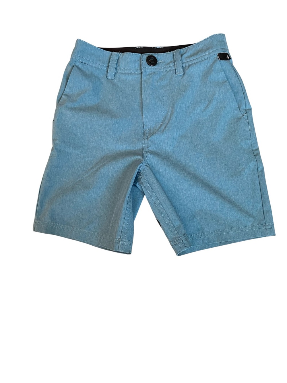 Volcom Boys Light Blue Flat Front 23/10Y Shorts